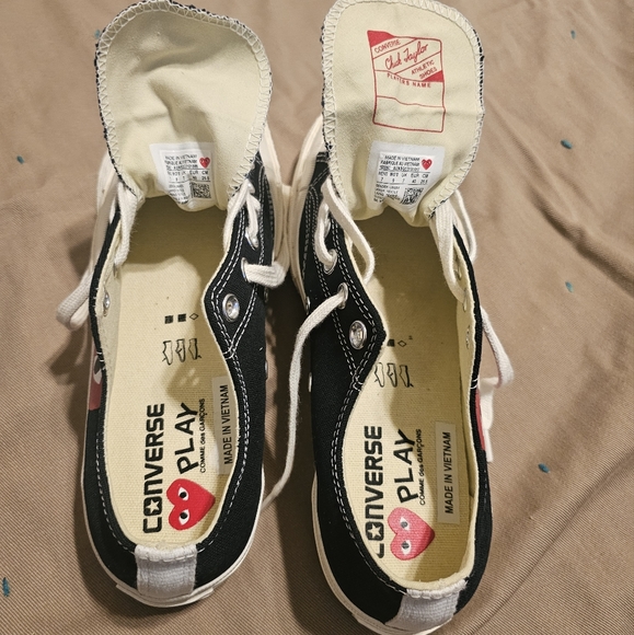 Converse Comme des Garcons Sz Men's 7 Women's 9 - Picture 14 of 14